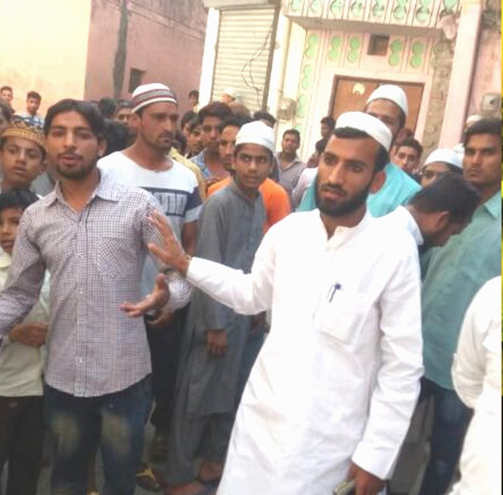 dispute between two communities in  Ambedkar Jayanti
