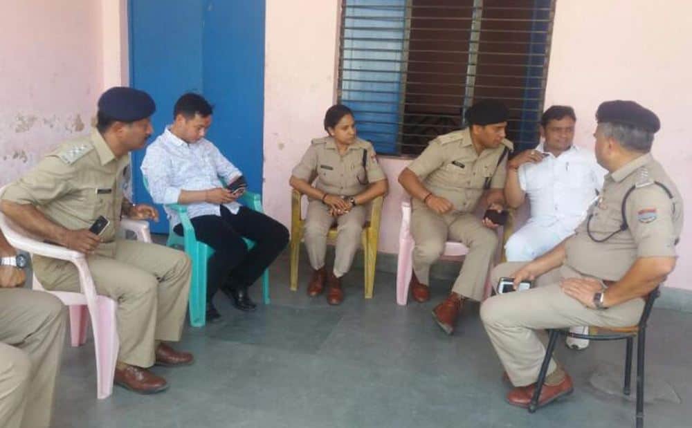 dispute between two communities in  Ambedkar Jayanti