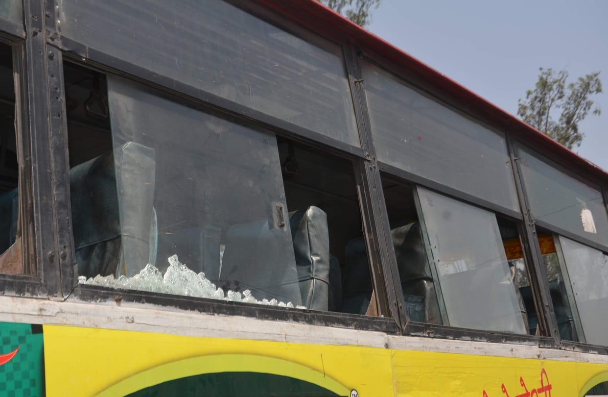 Scorpio riders beaten bus driver