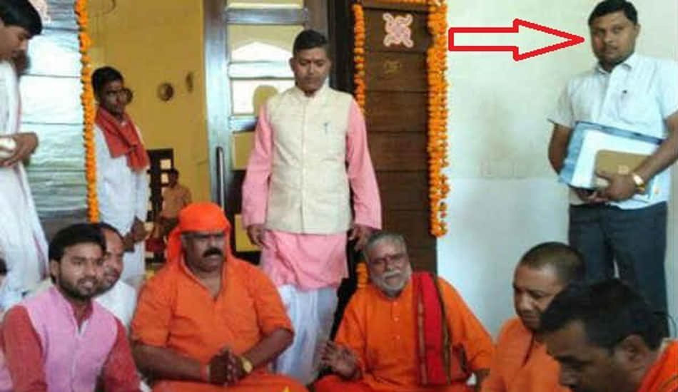 this man living with cm yogi adityanath since twenty years