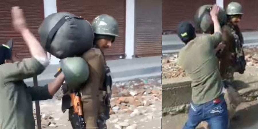 FIR filed against Assault with soldiers case