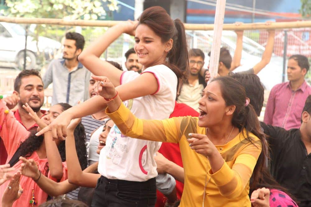  two student fight in dav college