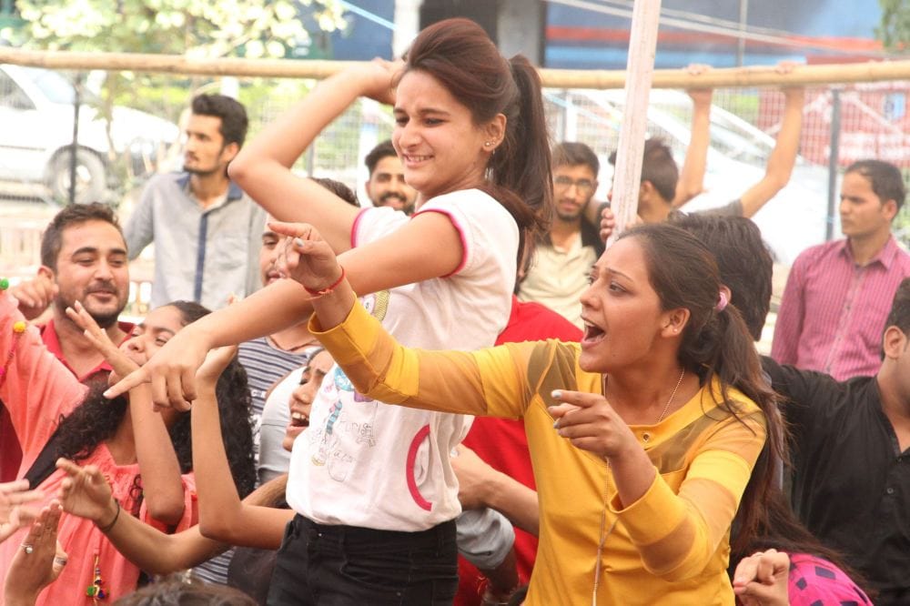  two student fight in dav college