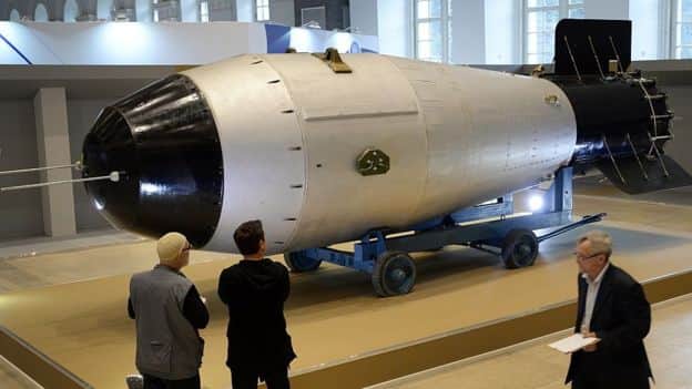 Only 'Mother of All Bombs' is not the biggest bomb from the world, there are 5 bombs like this