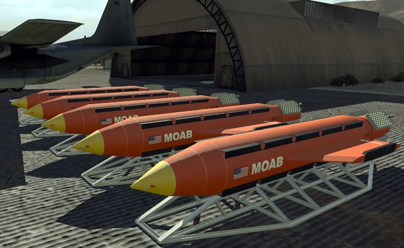 Moab bomb : Eight things to know about GBU-43, 'the mother of all bombs'