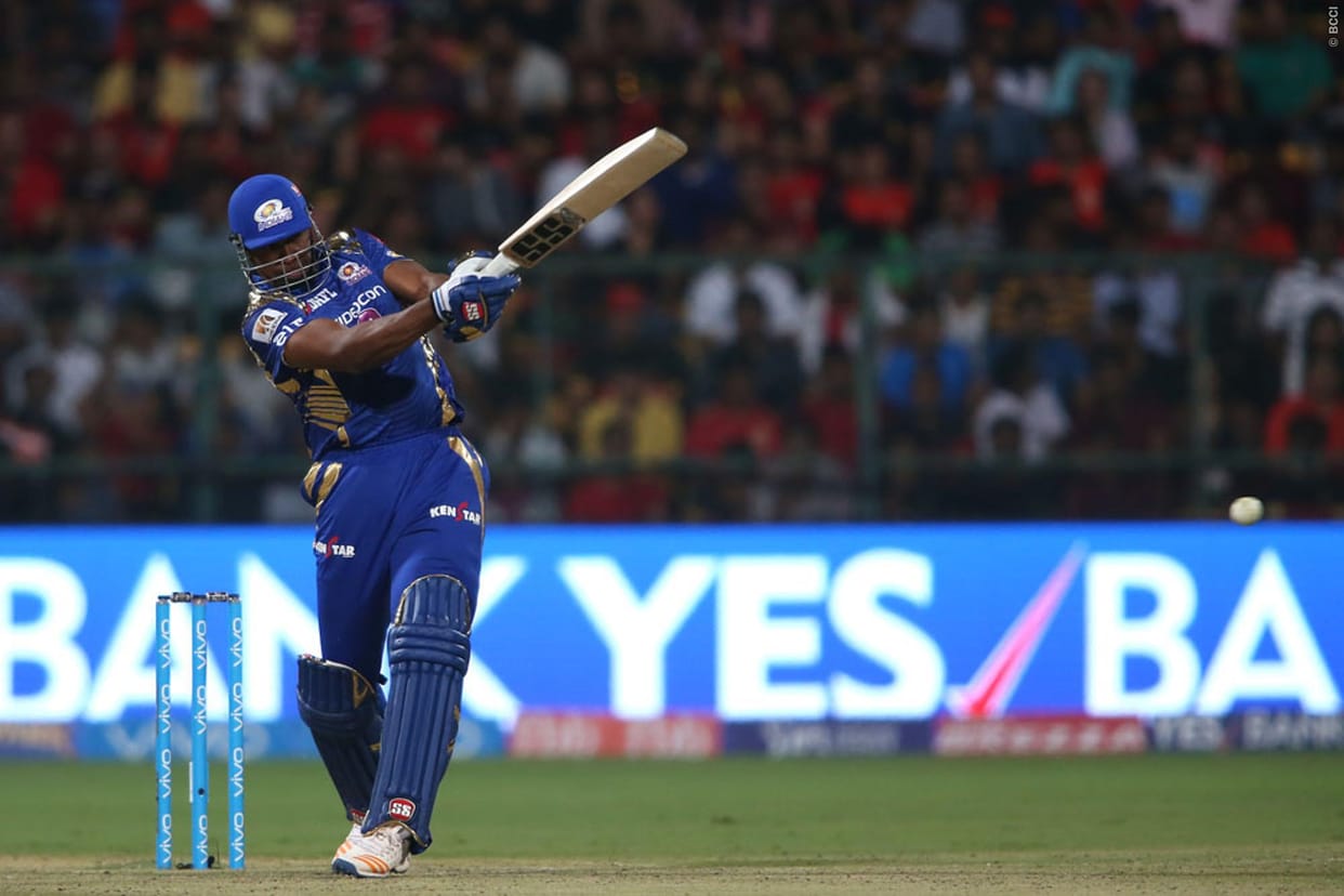 IPL 2017  Match 12 Live Score Royal Challengers Bengaluru Vs Mumbai Indians