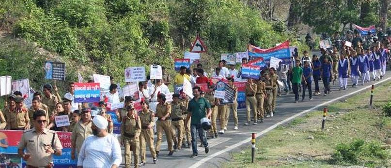 Message of road safety