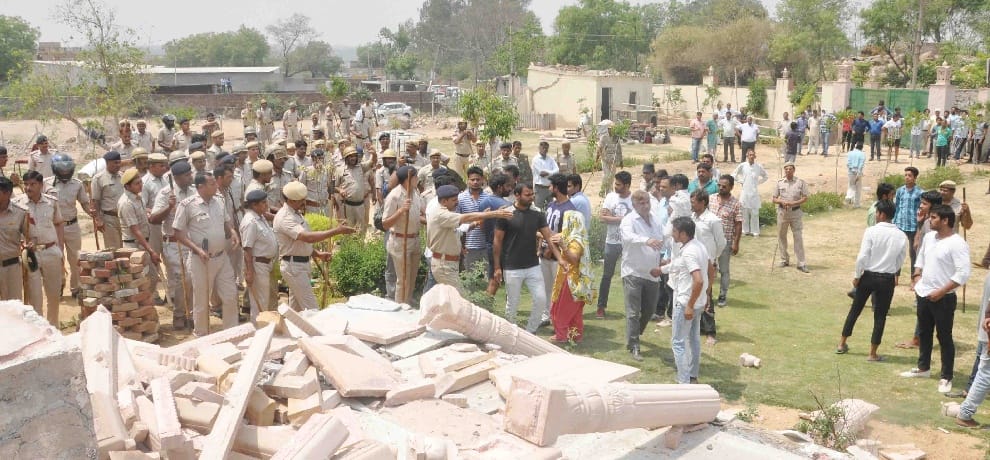 96 Kannal occupied land set free in faridabad