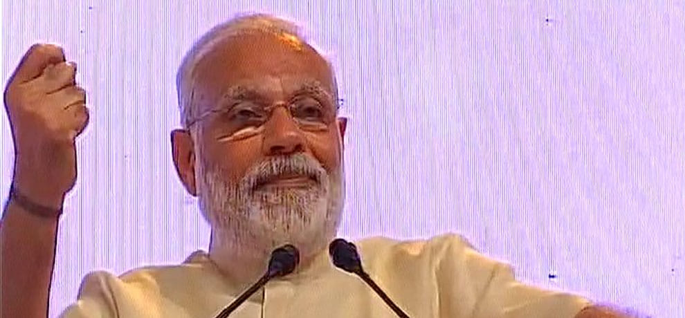 PM modi reachs Deekshabhoomi for pray on Ambedkar Jayanti in Nagpur