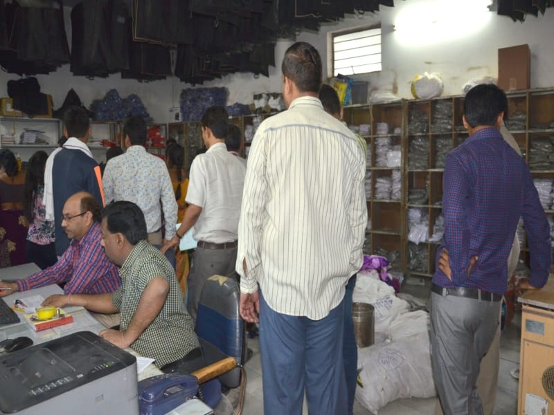 facility center is being run in school of mathura