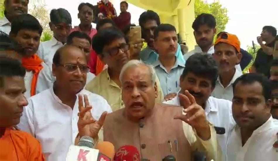 satyadev pachauri comment on mayawati