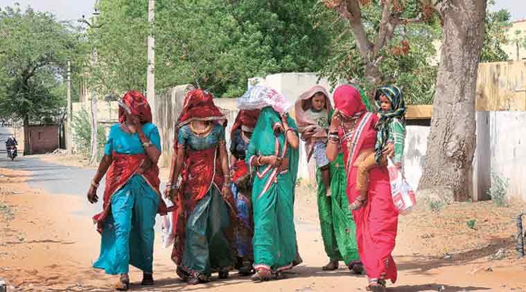 temprature raise in rajasthan 