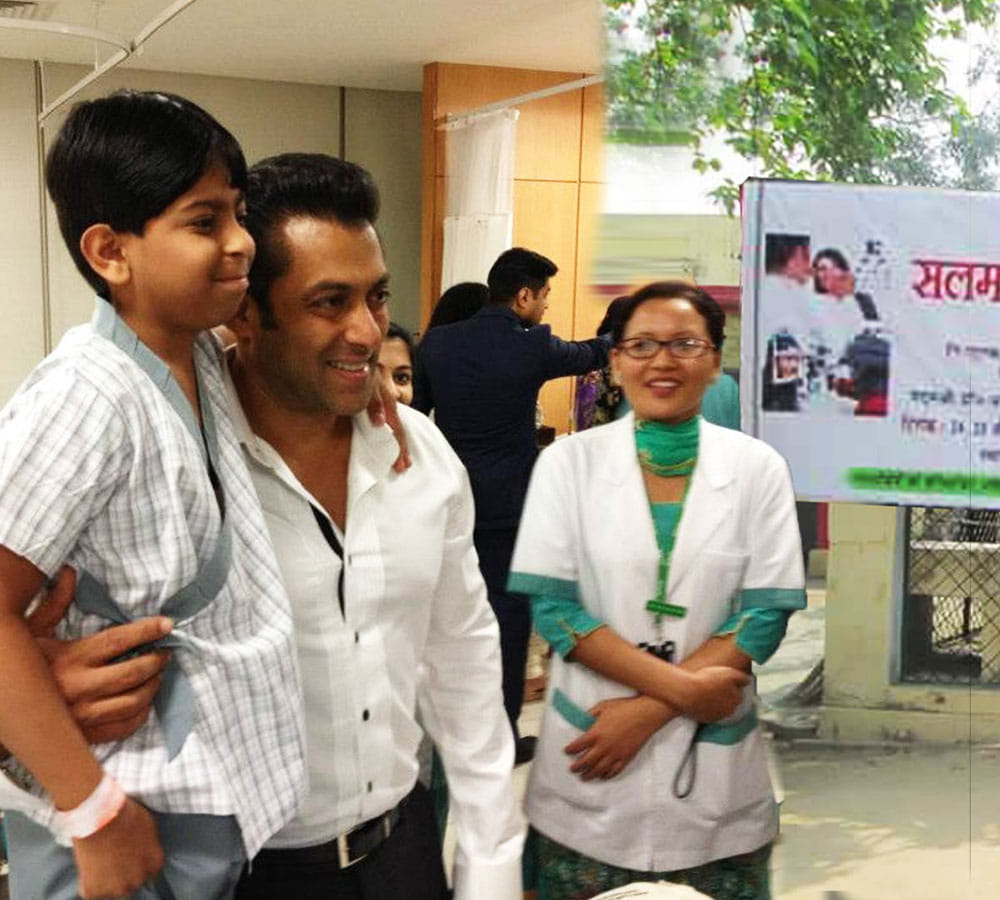 salman khan helped camera man to give one lakh rupee