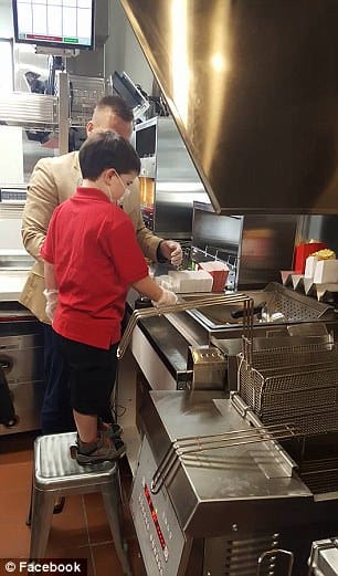 boy allergic to almost everything EXCEPT Chick fill a fry 