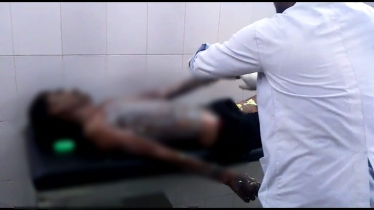 Fariyadi set fire to himself in the police station