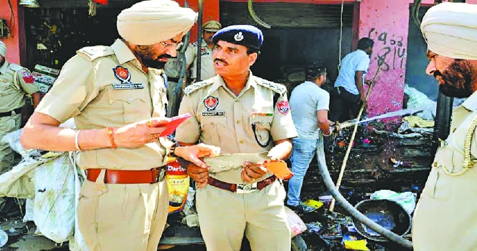 blast in gurdaspur