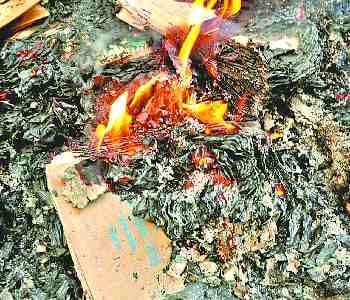 Now burn the documents of the industry center