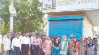 yamunanagar, sharab theka , virodh
