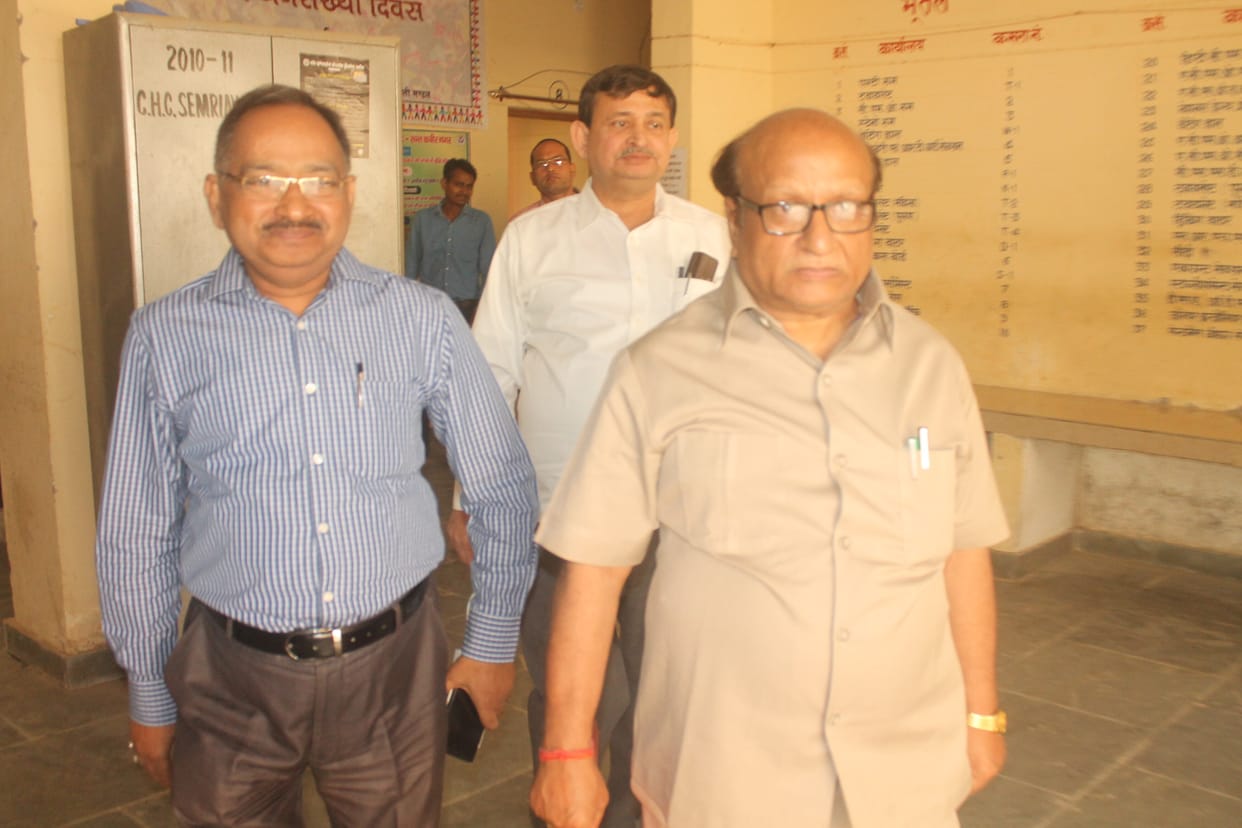 The director of the hospital premises saw the dirt