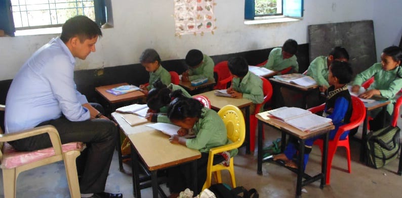 DM reached school