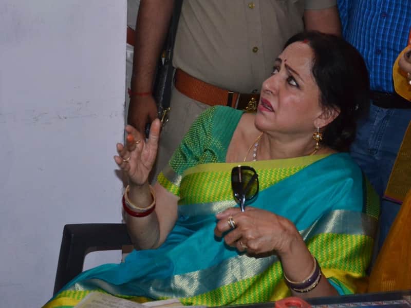 hema angry over not finding the broom