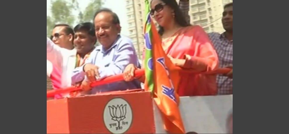  hema mailini campaign for BJP in MCD election