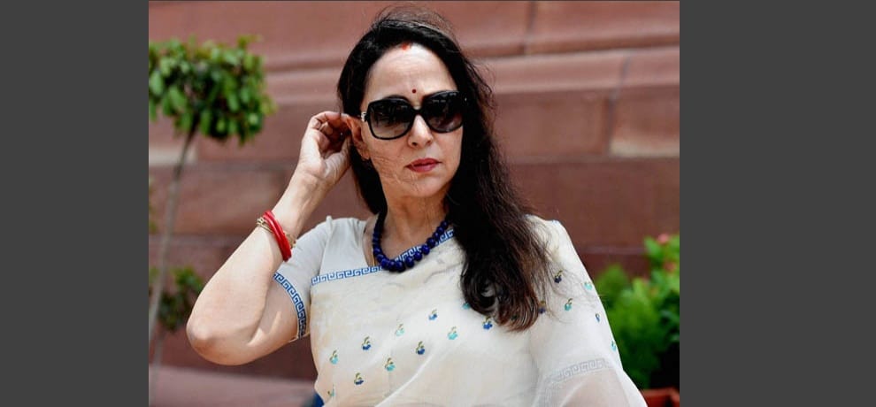  hema mailini campaign for BJP in MCD election