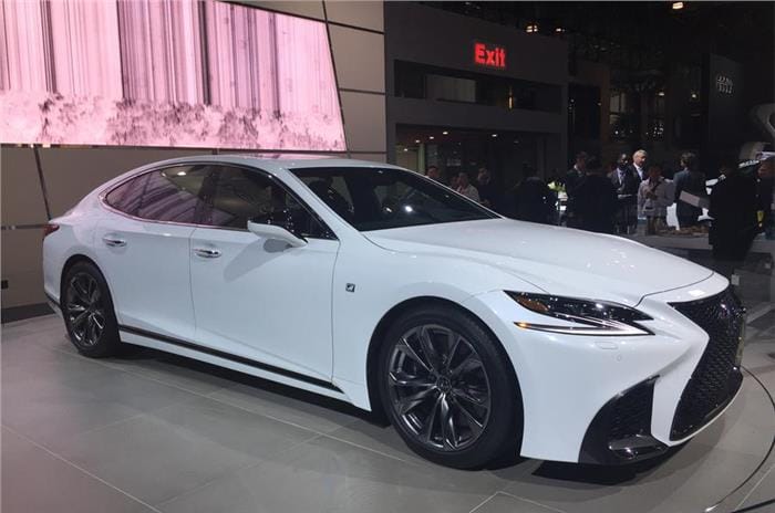 Lexus revealed LS F Sport at New York motor show