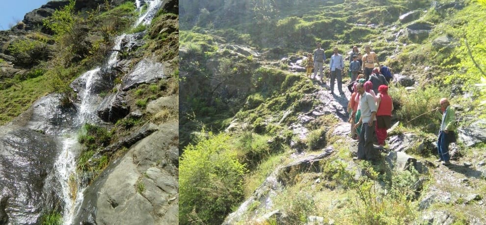leakage in NHPC tunnel continues in kullu himachal pradesh