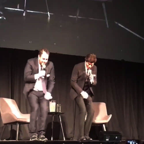 Watch: Shah Rukh Khan teach Brett Ratner how to do ‘Lungi Dance’