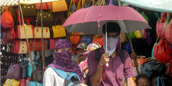teprature rise in rajasthan