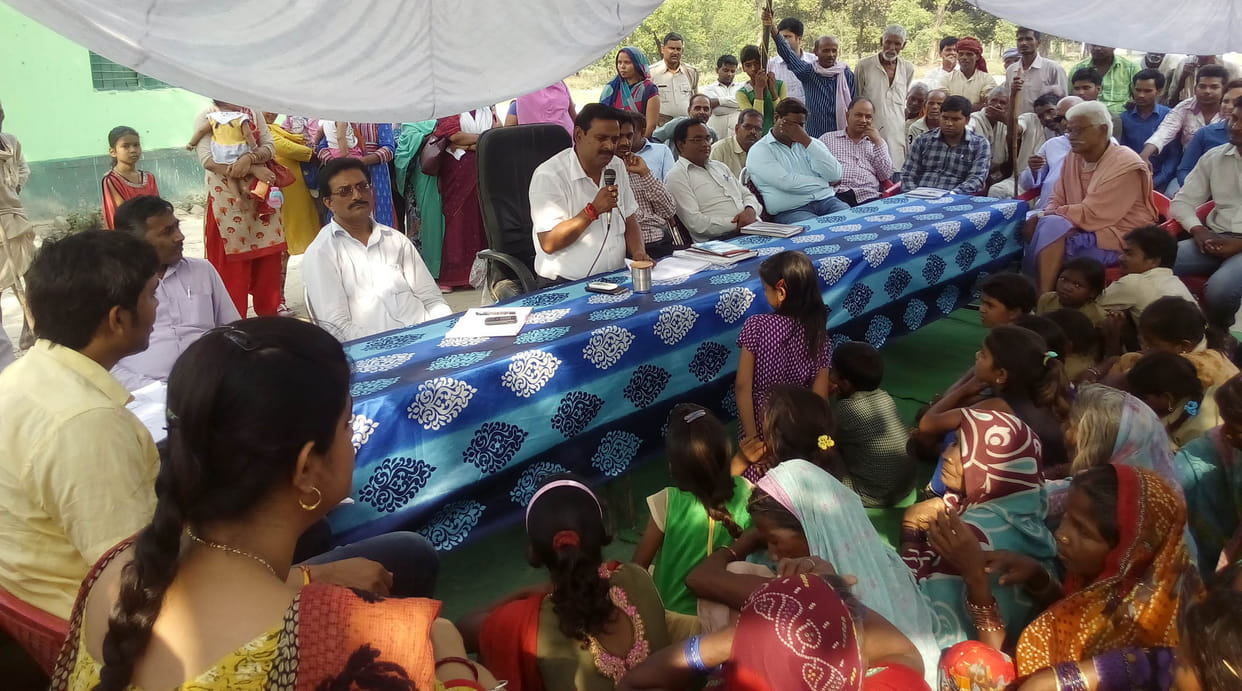 Toilets are not made in Musassar township