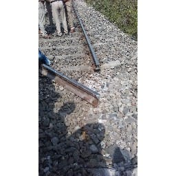 300 meter track cracked