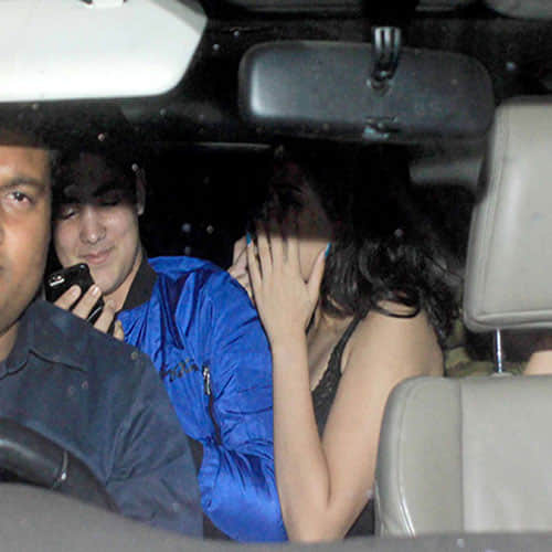 Akshay Kumar's Son Aarav Bhatia Enjoys A Movie With Friends