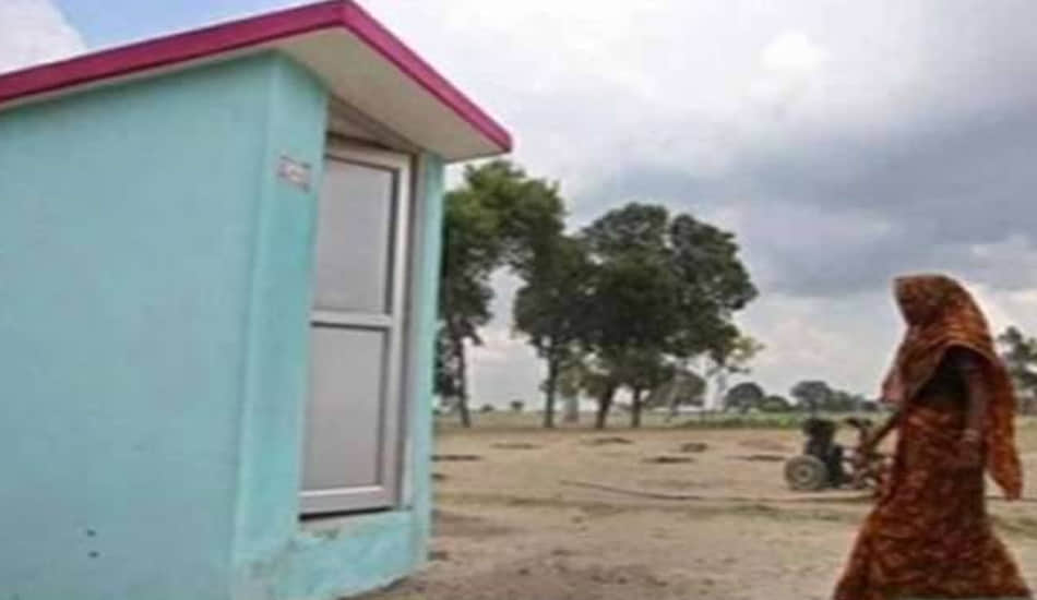 open defecation in the open will be worn by flowers