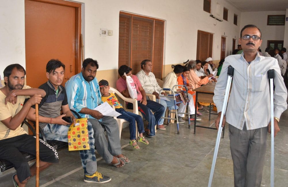 handicap electoral election Officer will run polling booth