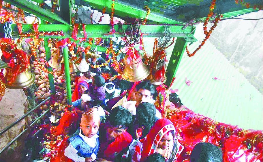 More than thirty thousand pilgrims perform darshan of Mother Purnagiri