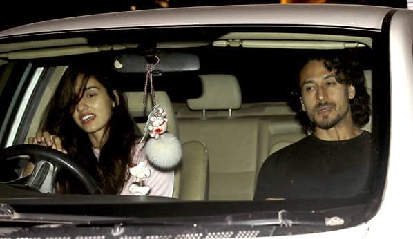 Disha Patani takes Tiger Shroff for a long ride