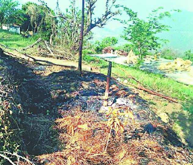Looted burns, children and children survived