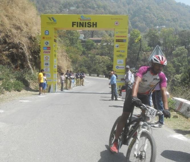 MFB Challenge Cycle Rally in mussoorie
