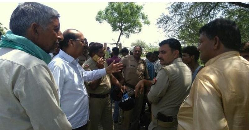 haadase mein yuvak kee maut par todaphod, hangaama