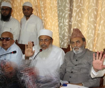  personal law board on babri and triple talaaq issue.