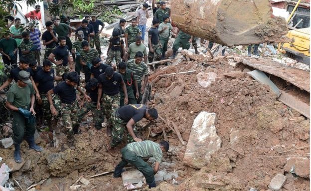 17 people dead in Sri Lanka due to falling burning garbage