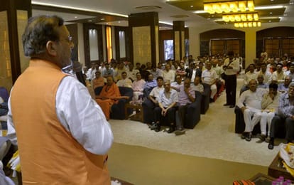 minister suresh khanna says that varanasi devlopmet is the priority of government