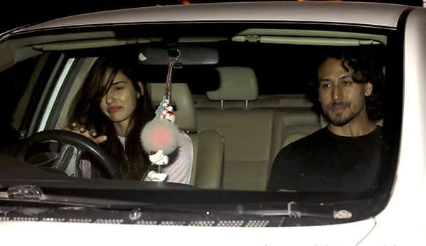 Disha Patani takes Tiger Shroff for a long ride