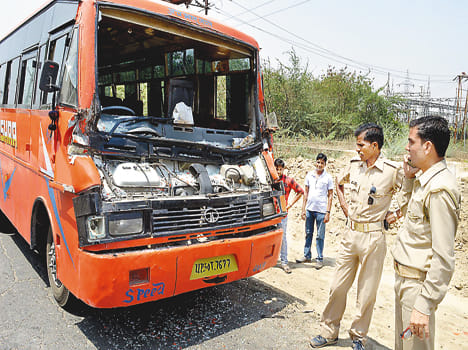 Six people injured in road accidents