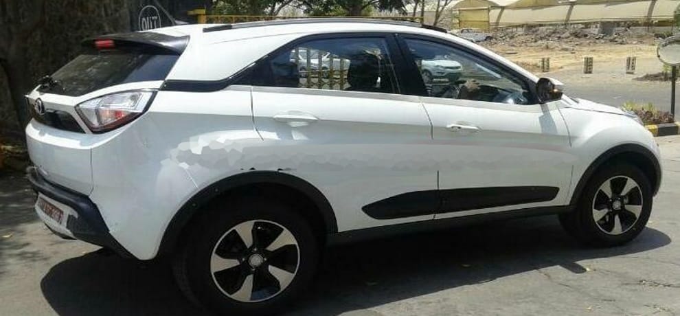 Tata Nexon spied without camouflage, to be launched soon