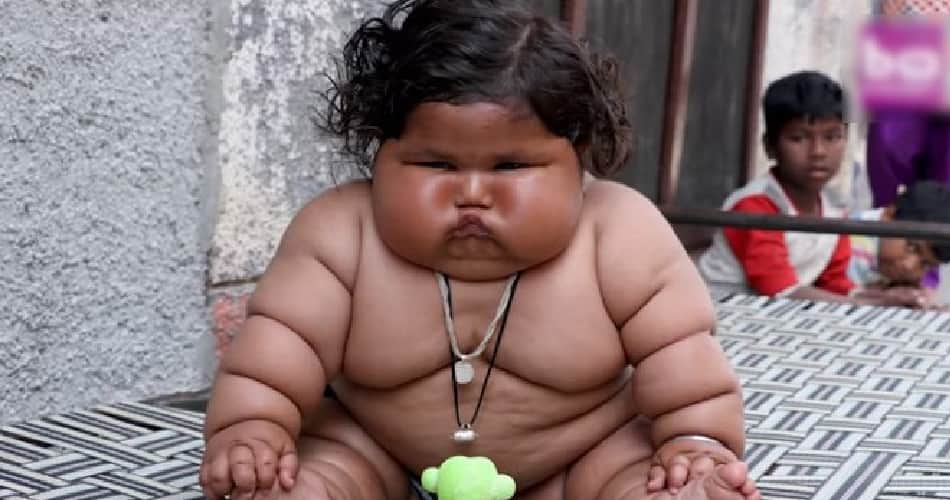Unique Child, Heaviest Child in India