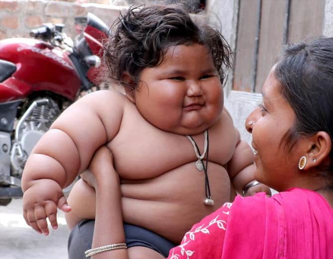 Unique Child, Heaviest Child in India