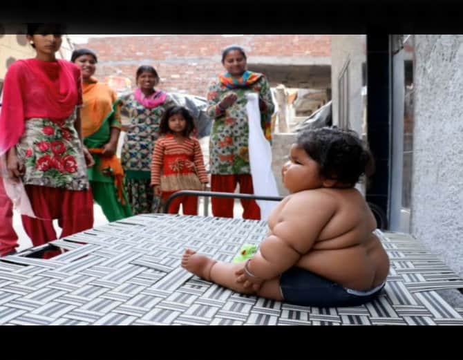 Unique Child, Heaviest Child in India